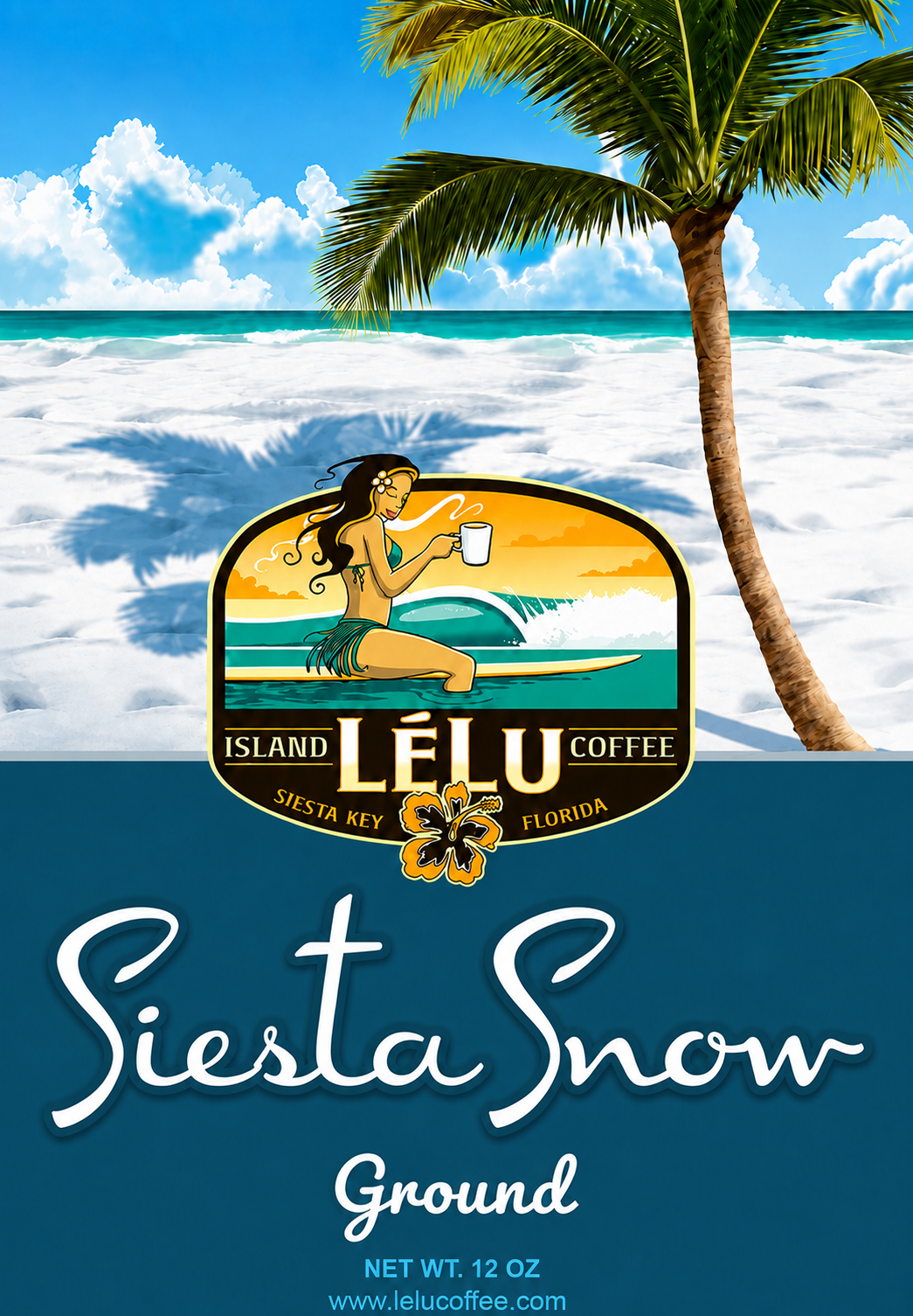 Organic Siesta Snow Whole Bean Coffee