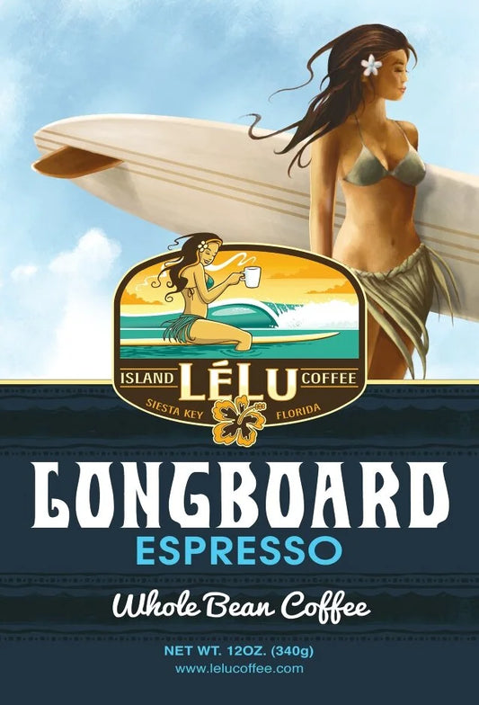 Organic Longboard Espresso Whole Bean Coffee