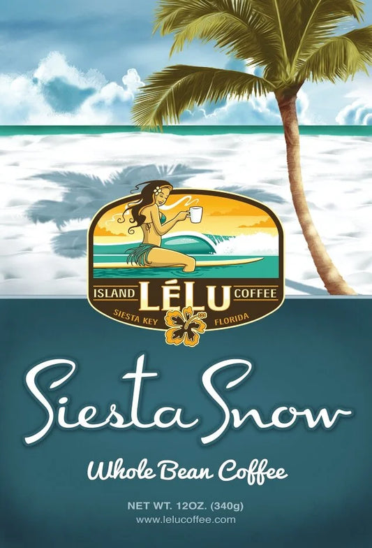 Organic Siesta Snow Whole Bean Coffee