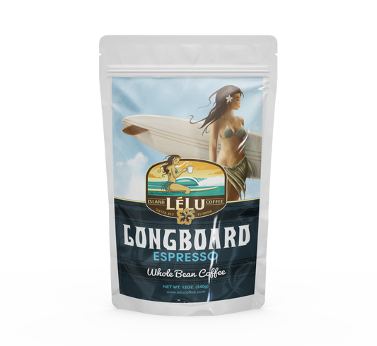 Organic Longboard Espresso Whole Bean Coffee