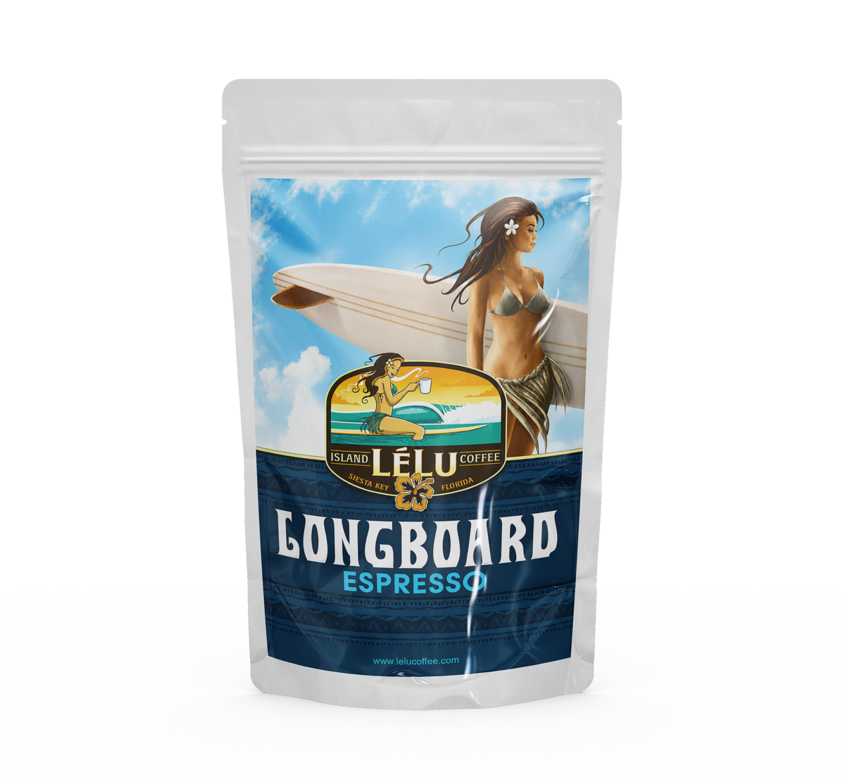 Organic Longboard Espresso Whole Bean Coffee