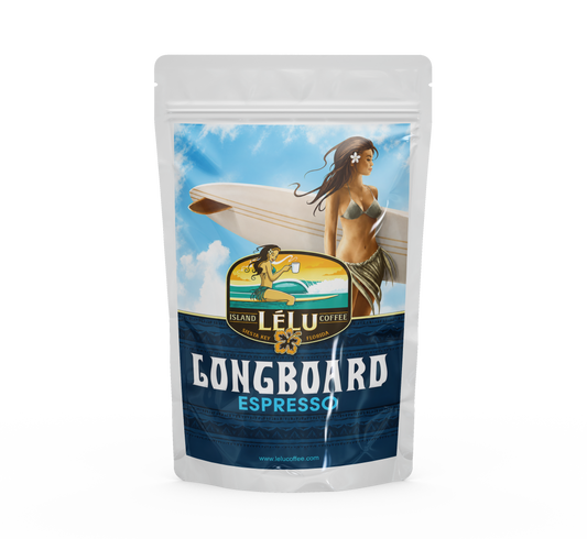 Organic Longboard Espresso Whole Bean Coffee