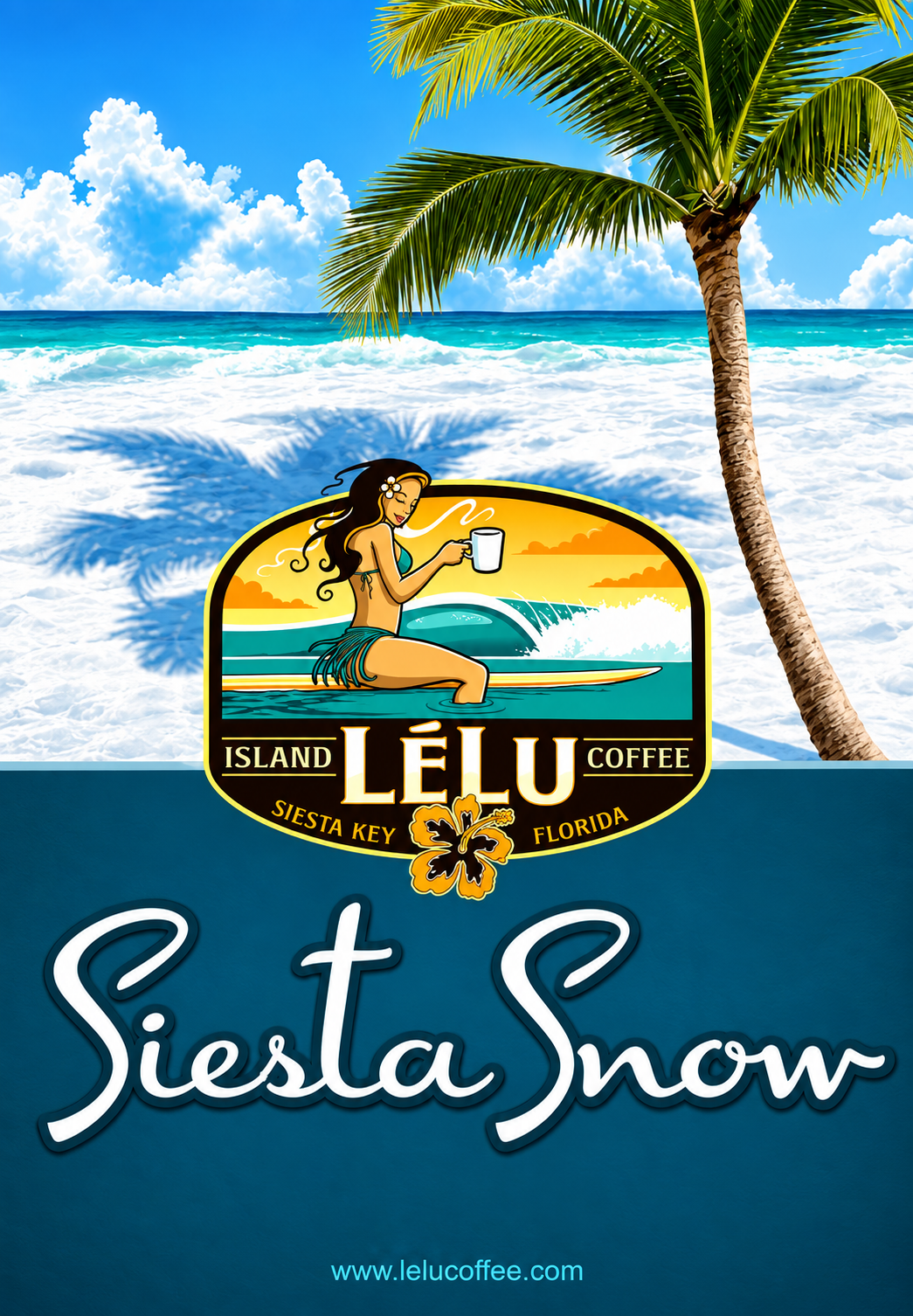 Organic Siesta Snow Whole Bean Coffee