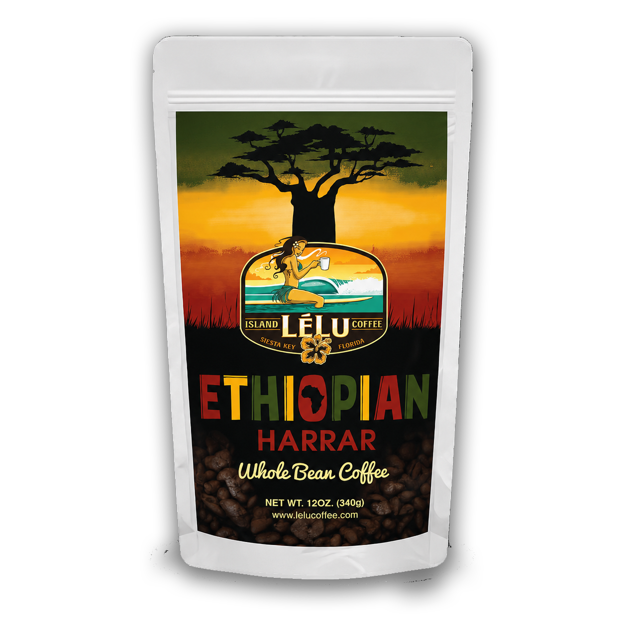 Organic Ethiopian Whole Bean Coffee